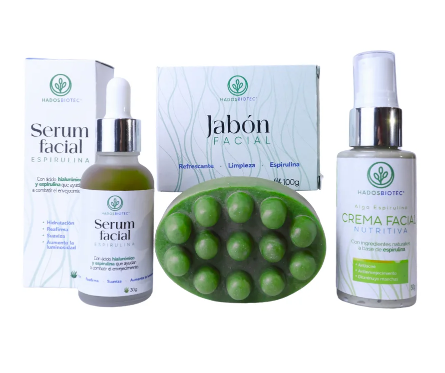 Kit Serum - serum facial, crema facial y jabón facial