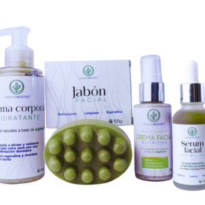 KIT SERUM CORPORAL (serum, crema facial, crema corporal y jabón facial)
