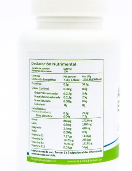 ¡PROMO!  Set de 3 botes de cápsulas de espirulina + chlorella - Imagen 4