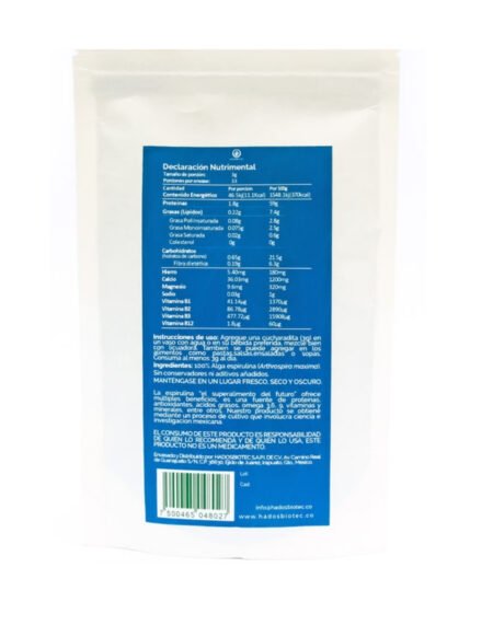¡PROMO! Set de 3 polvos de 100g de espirulina - Imagen 5