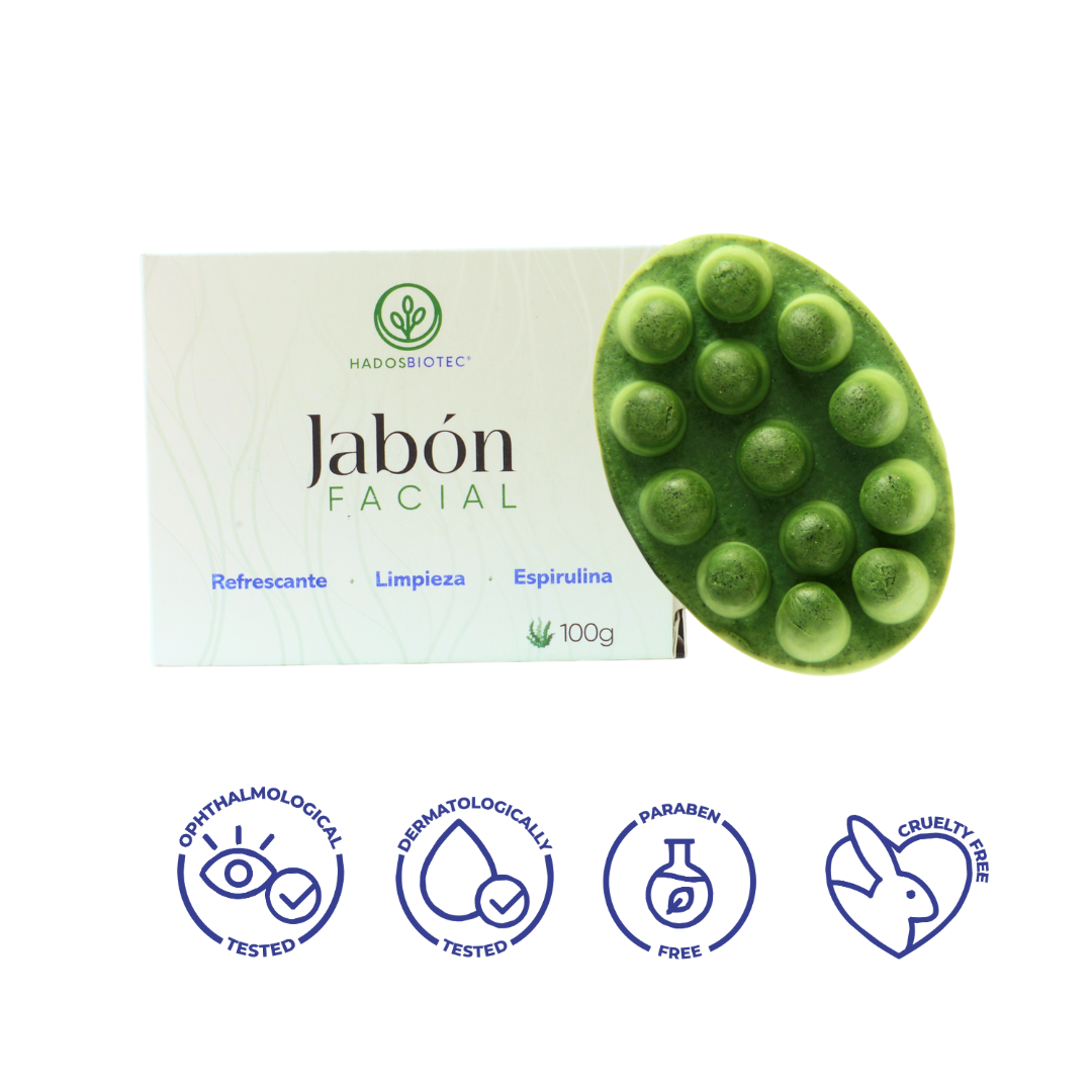 Kit Limpieza Facial (Serum Espirulina + Jabón de Espirulina). - Imagen 3